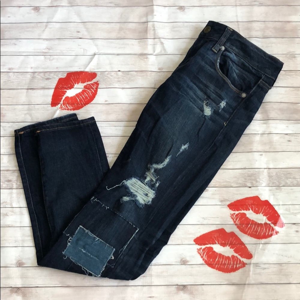 American Eagle Outfitters Ripped Skinny Jeans